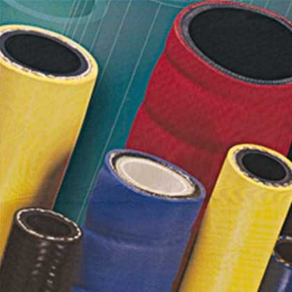 Single Fiber Braid (non-metallic), Rubber Covered Hydraulic Hose