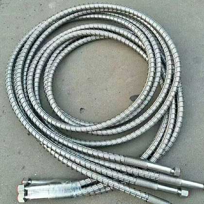 Wire Braided Corrugated Teflon Hose