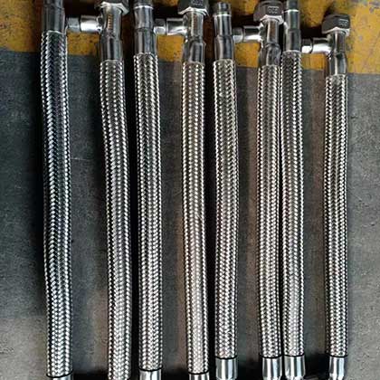 Wire Braided Corrugated Teflon Hose