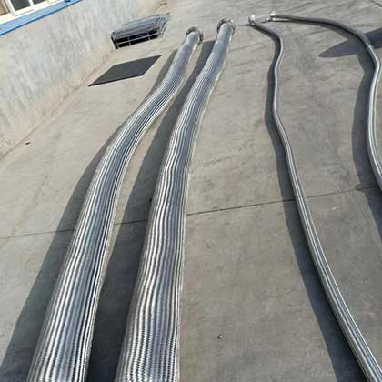 Wire Braided Corrugated Teflon Hose